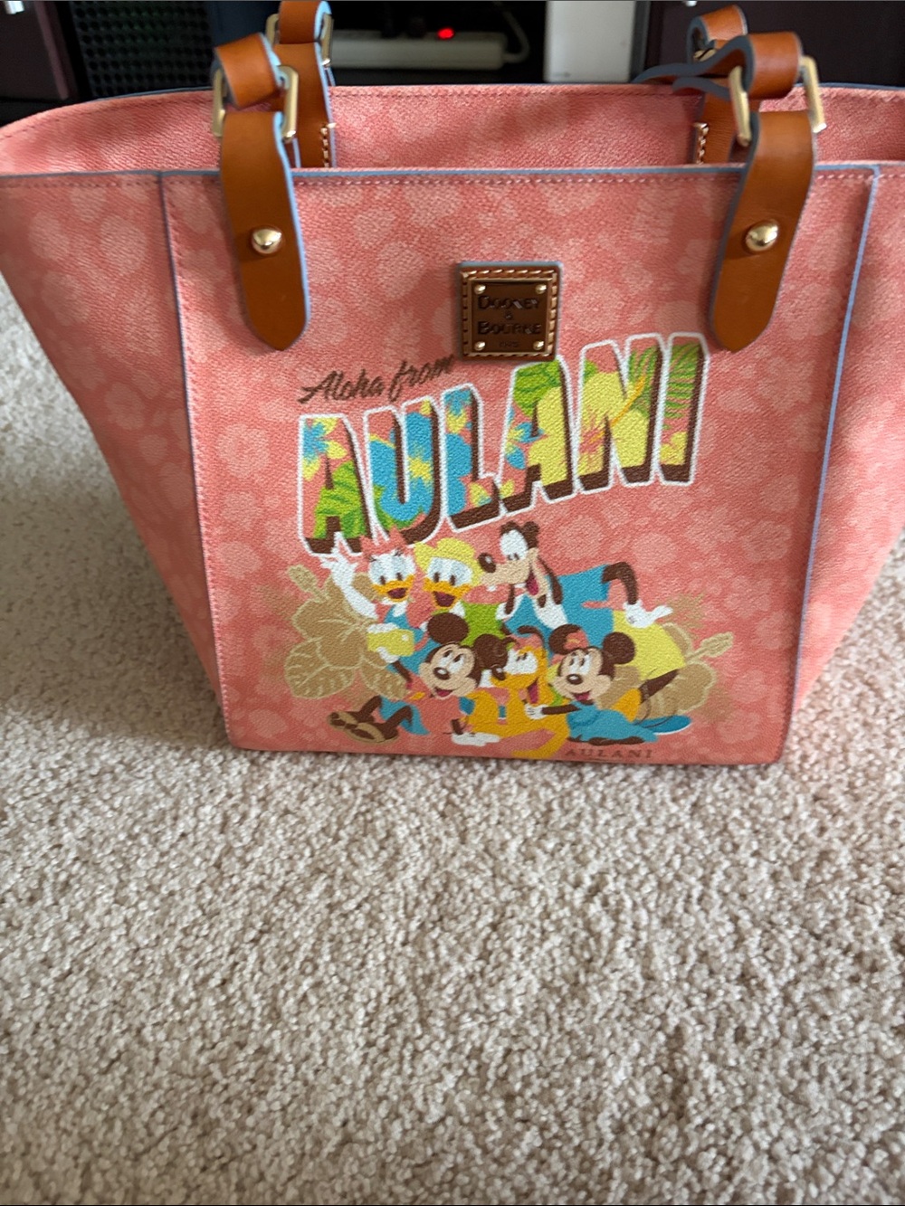 Dooney & Bourke Coral Aulani Character Tote